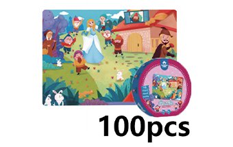 100 pieces puzzles