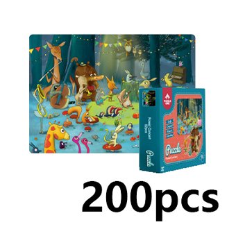 200 Pieces Puzzles