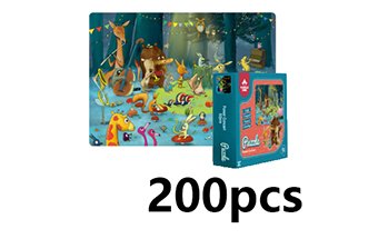 200 pieces puzzles