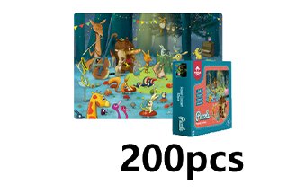 200 pieces puzzles
