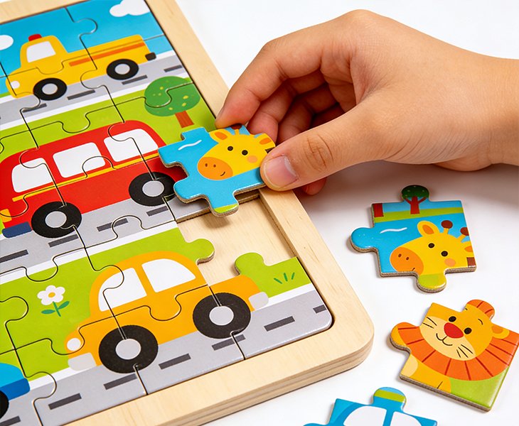 Advanced Equipment and Quality Control for Children's Puzzle