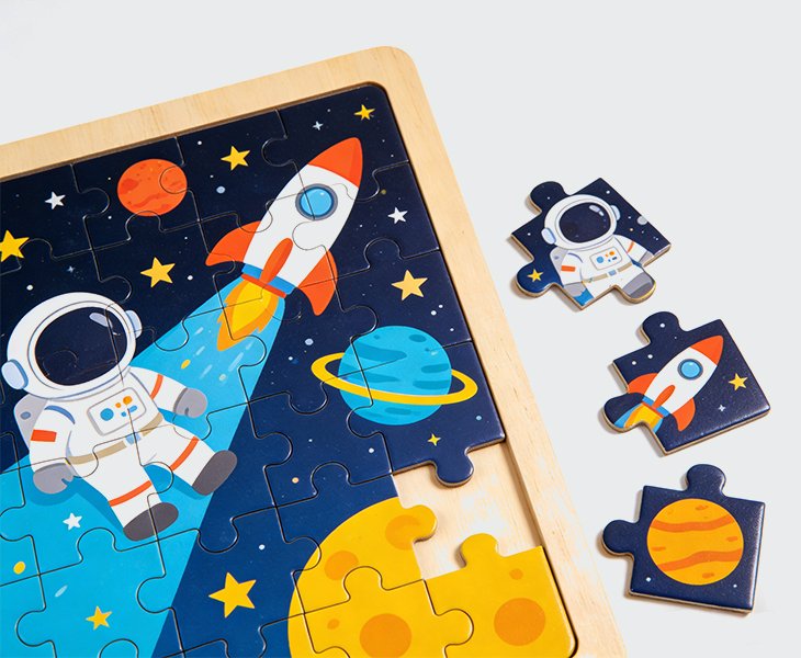 Materials You Can Choose for Children’s Puzzles