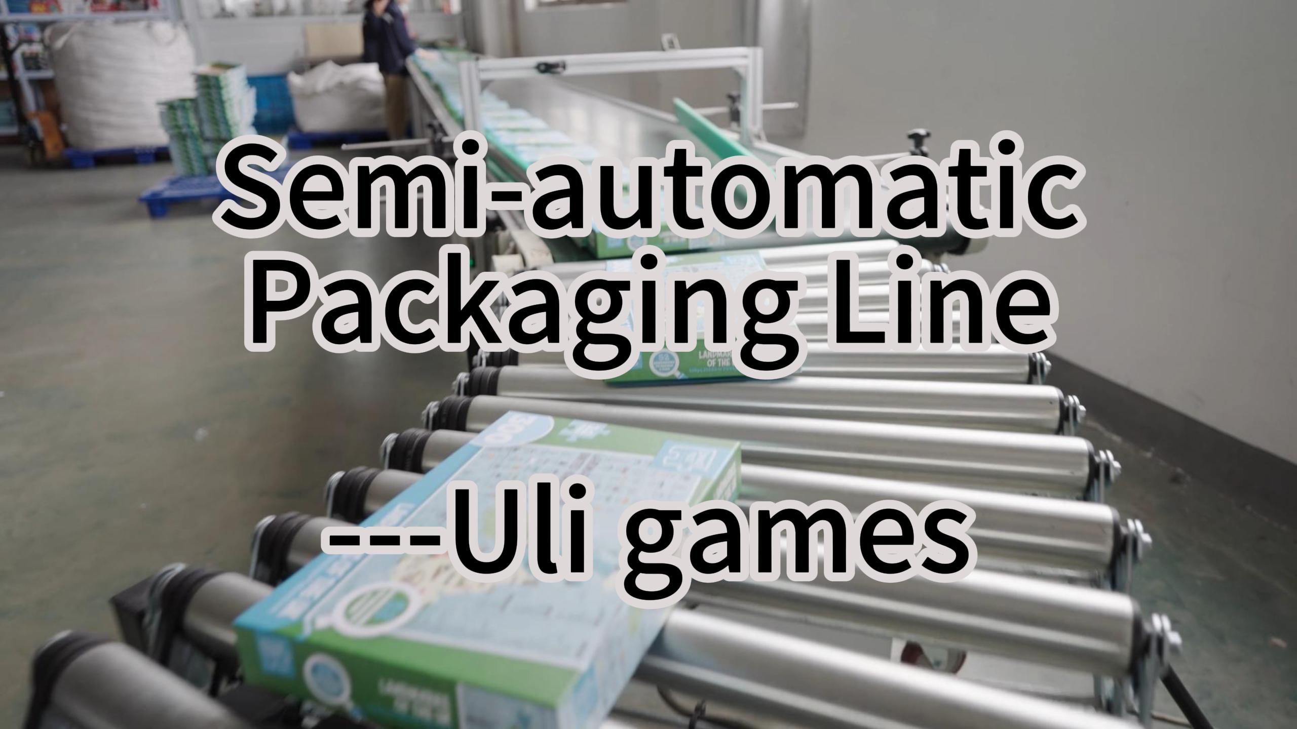 Mature Puzzle Packaging Production Line