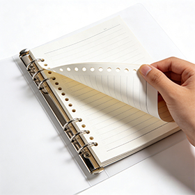 Removable Loose-Leaf Notebook