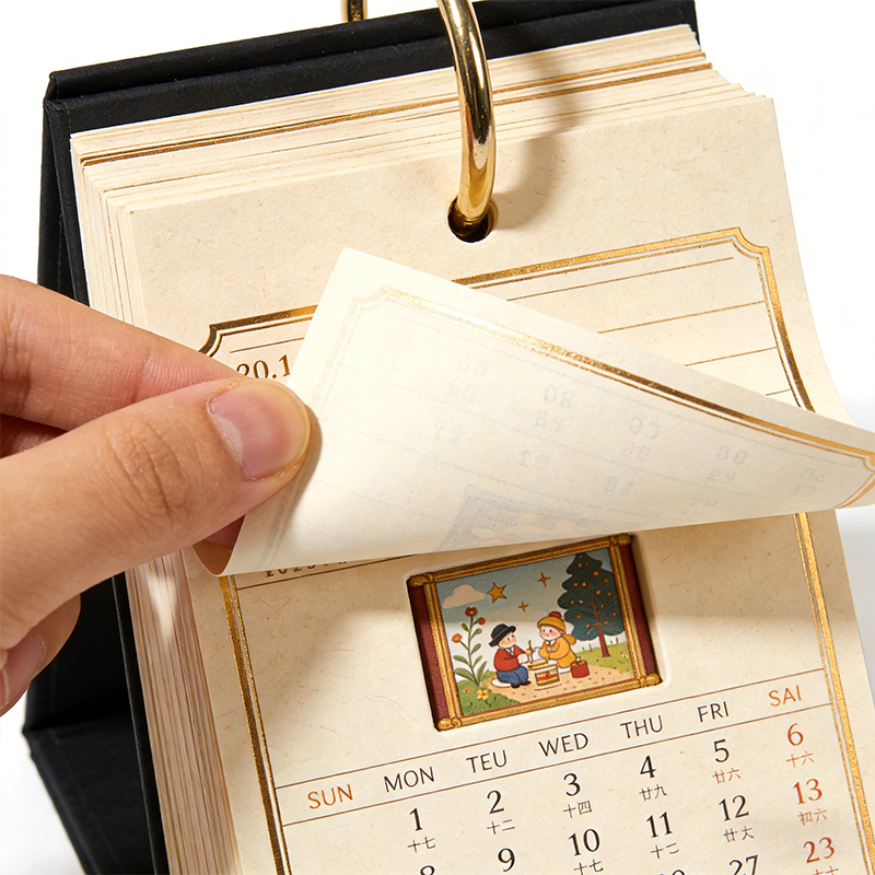 Tear-off Daily Calendar